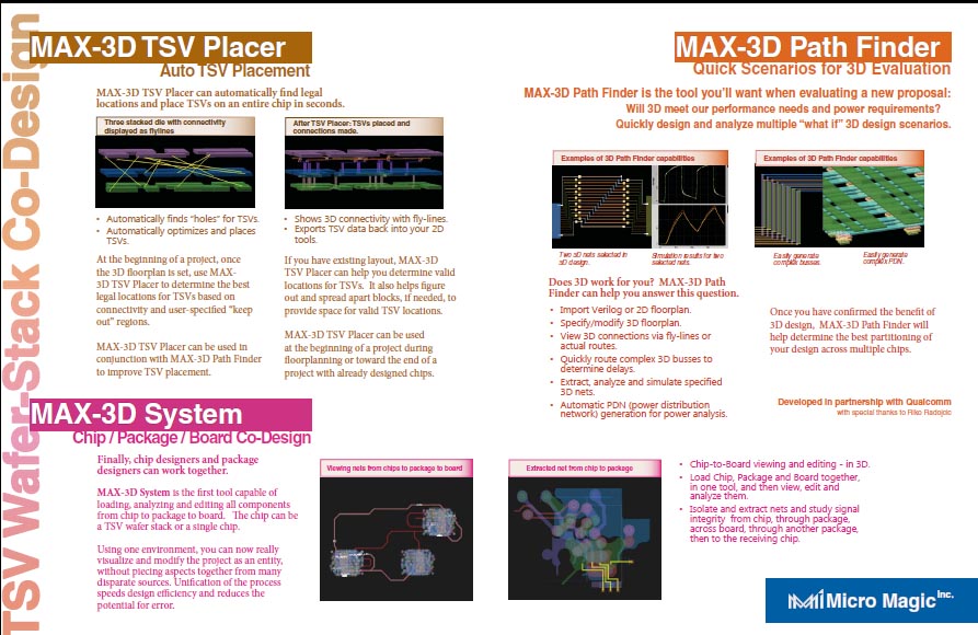 3D Design Suite Info sheet