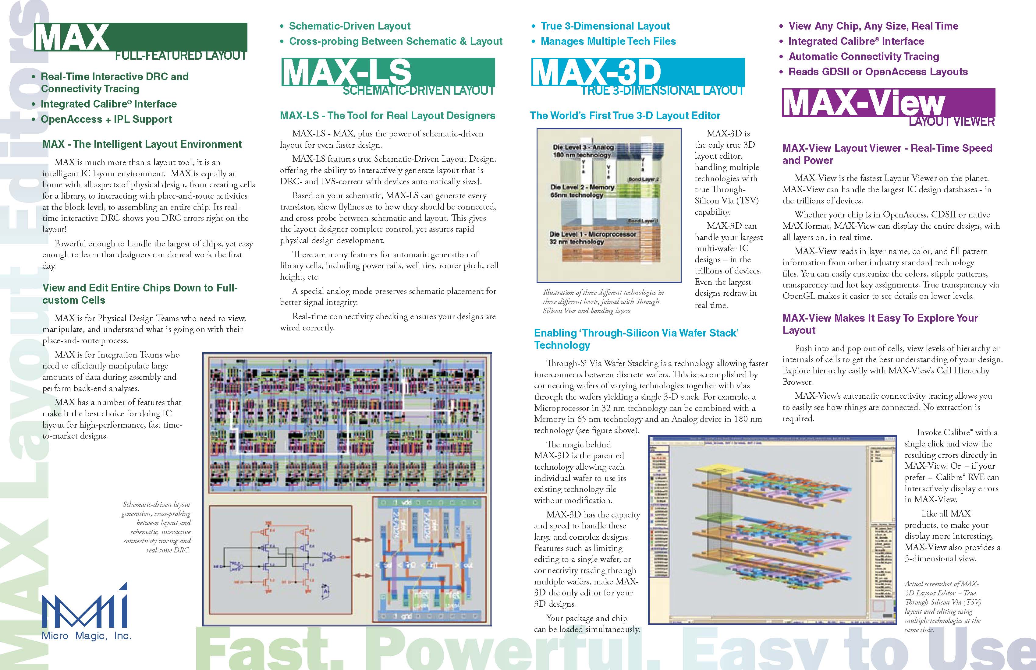 3D Design Suite Info sheet